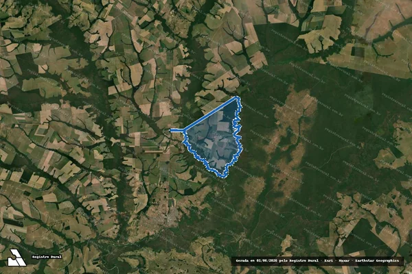 Imagem de satélite de FAZENDA BOM PASTOR - Fazenda Bom Pastor em Barra do Bugres - MT