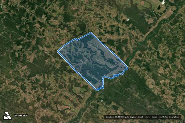 Imagem de satélite de FAZENDA VIAMÃO, DATA ?VIAMÃO? - Parcela 1 em Arame - MA