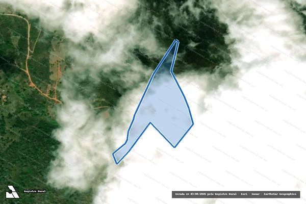 Imagem de satélite de SÍTIO URUCU - Parte 1 em Alagoa Nova - PB