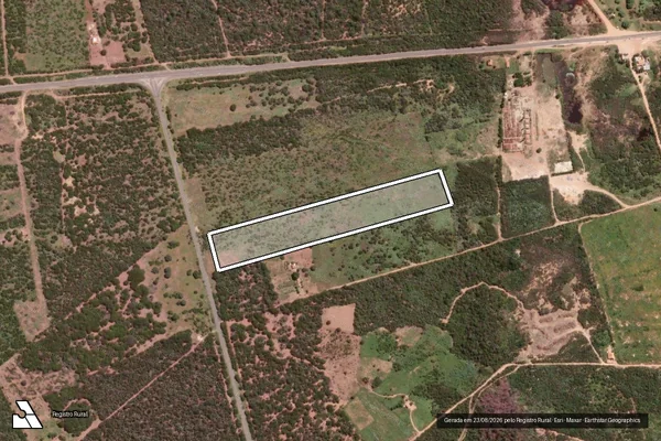 Imagem de satélite de SITIO MORRO DO MOTO - Parte 1 em Palmas de Monte Alto - BA