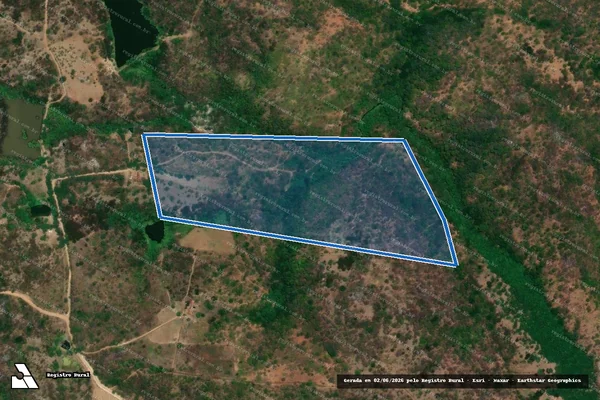 Imagem de satélite de Fazenda Jardim II - Parte 20 em Cuité - PB