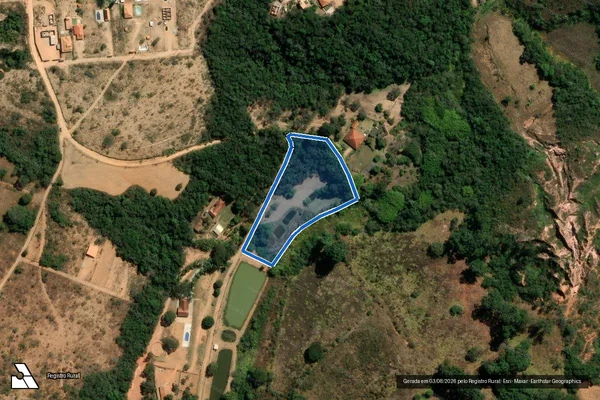 Imagem de satélite de Sitio Marques - Parte 2 em Ouro Preto - MG