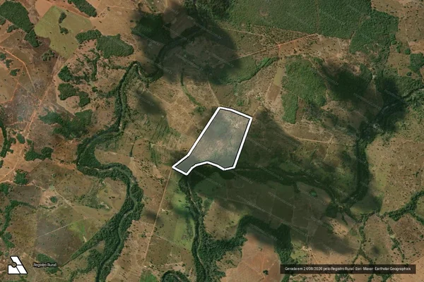 Imagem de satélite de LOTE 09 - PROJETO DE ASSENTAMENTO SANTA MARIA - LOTE 09 - P.A. SANTA MARIA em Mara Rosa - GO