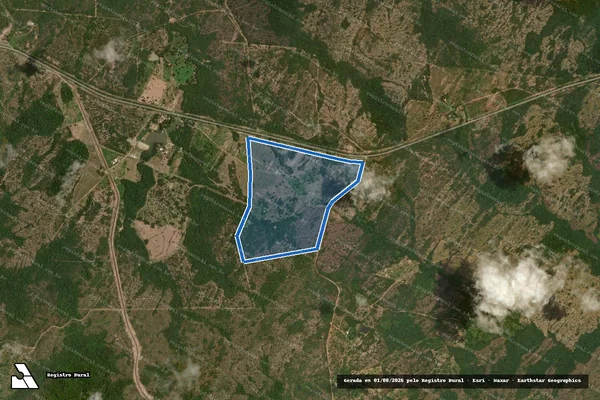 Imagem de satélite de Fazenda Vale do Jataí - Parcela 1 em Nossa Senhora do Livramento - MT