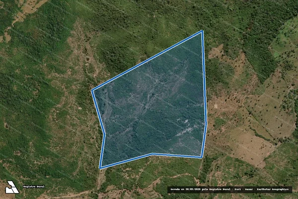 Imagem de satélite de Fazenda Santa Fé em Governador Edison Lobão - MA
