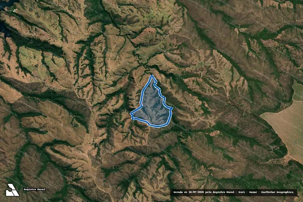 Imagem de satélite de Fazenda Barreiro - Parcela 1 em Catalão - GO