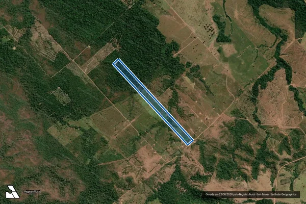Imagem de satélite de SÍTIO ESPERANÇA - LOTE 13 - GLEBA CORUMBIARA - SETOR ROOSEVELT / SÍTIO ESPERANÇA - LOTE 13 - GLEBA CORUMBIARA - SETOR ROOSEVELT