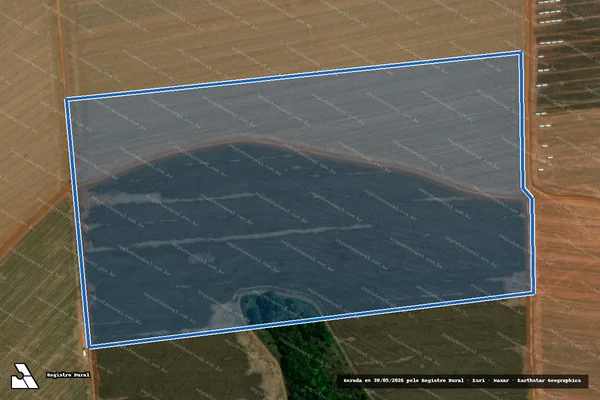 Imagem de satélite de Fazenda Lageadinho e Araguainha I - MTR 6.288 - PARTE 1 em Alto Araguaia - MT