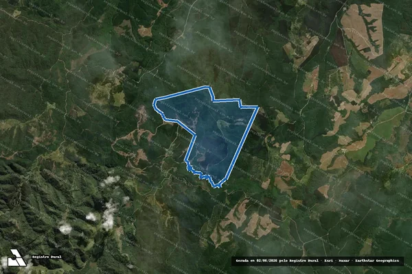 Imagem de satélite de Fazenda Monte Castelo - Única em Monte Castelo - SC