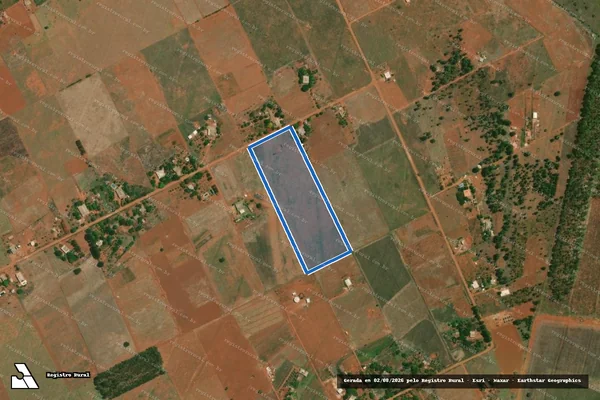 Imagem de satélite de FAZENDA LAMBARI LUGAR DENOMINADO FAZENDA OURO VERDE - Gleba D8 em Planaltina - GO