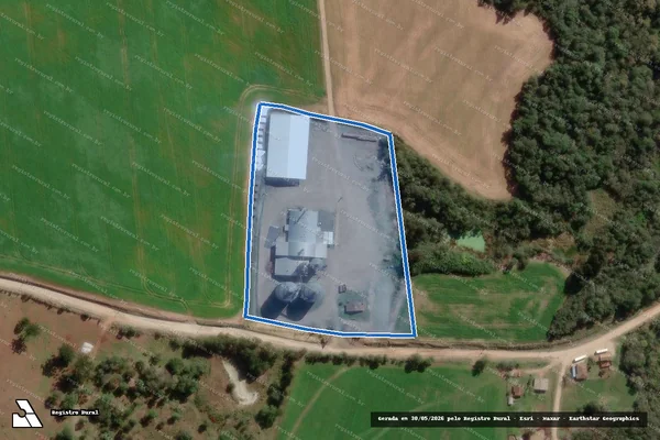 Imagem de satélite de Fazenda Santa Barbara - Matricula 47.578 - Gleba 2 em Bela Vista do Toldo - SC