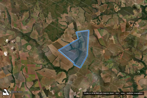 Imagem de satélite de Fazenda Nova - Parte 1 em Santo Antônio do Leste - MT
