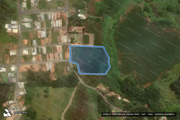 Imagem de satélite de . - Parte 1 em Pinhalzinho - SP