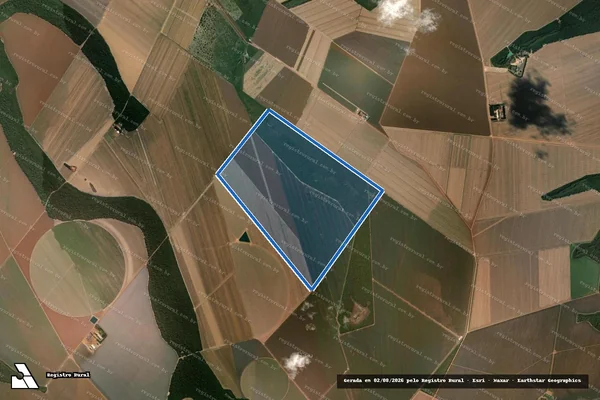 Imagem de satélite de FAZENDA JOANILDES II em Nova Ubiratã - MT