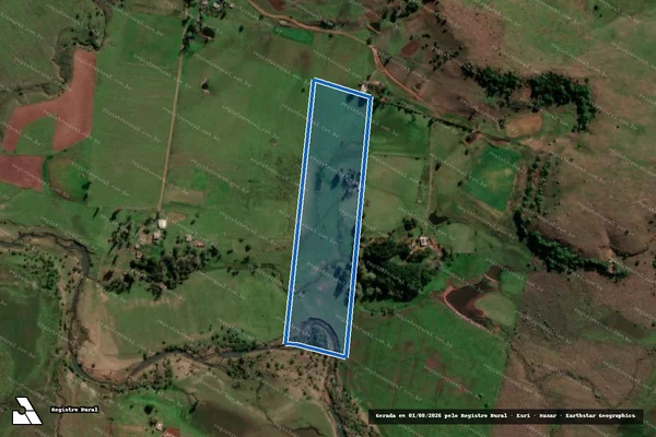 Imagem de satélite de Estabelecimento da Rosa - Parte 1 em Quaraí - RS