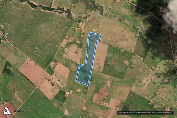 Imagem de satélite de SITIO CINCO LAGOAS - Parte 1 em Casserengue - PB