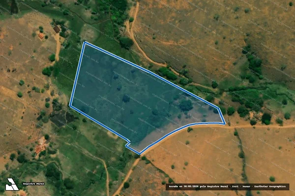 Imagem de satélite de Fazenda Condeuba - Parcela 4 em Ataléia - MG