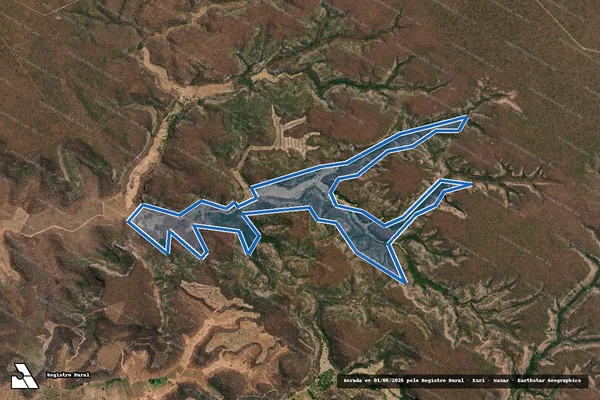 Imagem de satélite de BAIXÃO DA CACIMBA - BAIXÃO DA CACIMBA em Santa Luz - PI