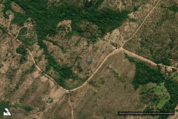 Imagem de satélite de Lote : Caixa D Água 01 - PA Furnas do Buriti - Caixa D Água 01 em Poconé - MT