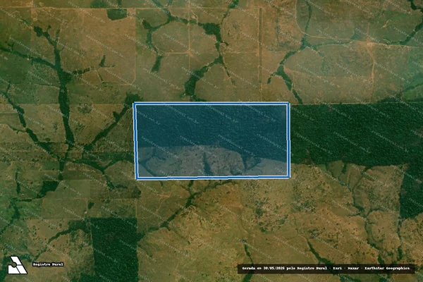 Imagem de satélite de FAZENDA DONA ZUMA - Parte 1 em Alta Floresta D'Oeste - RO