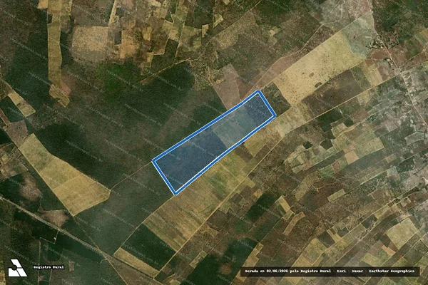 Imagem de satélite de FAZENDA ESPLANADA - Parte 2 em Belo Campo - BA