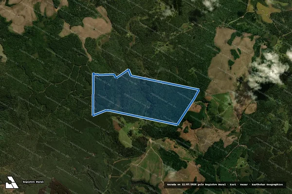 Imagem de satélite de FAZENDA ALEGRIA I  / Parte 1 em Palmas - PR
