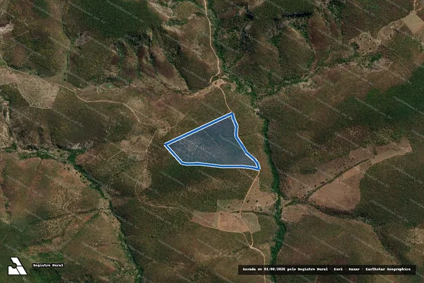 Imagem de satélite de FAZENDA PERI PERI - Parte 1 em Jequitinhonha - MG