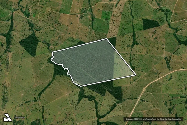 Imagem de satélite de FAZENDA FRUTAL em Pontes e Lacerda - MT