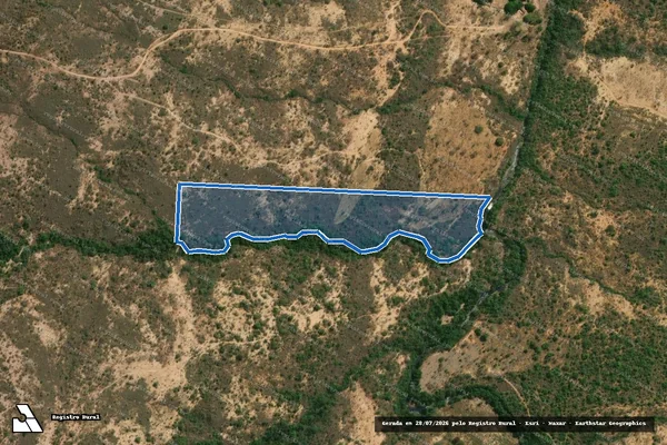 Imagem de satélite de Fazenda Cotovelo - PARCELA 09 em Lassance - MG