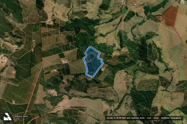 Imagem de satélite de Sitio Portal da serra - Sitio Portal da serra em Ibiraci - MG