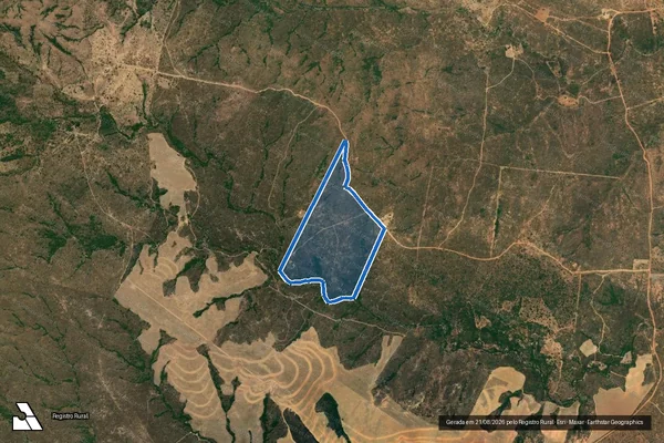 Imagem de satélite de PA Vida Nova II Lote 16 - Lote 16 em São João d'Aliança - GO