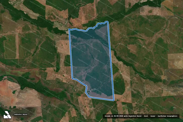 Imagem de satélite de FAZ. CASA BRANCA  - FAZ. CASA BRANCA -LOTE 03, DO LOTº PIUM RIO DO COCO 16ª ET. PARCELA I em Pium - TO
