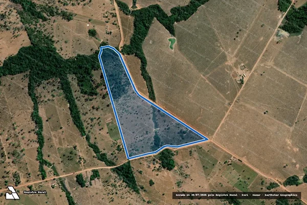 Imagem de satélite de PROJETO DE ASSENTAMENTO SÃO PEDRO – LOTE Nº 280