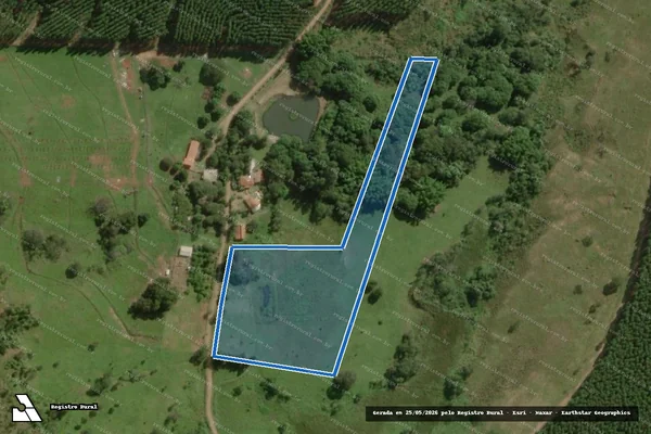 Imagem de satélite de Sitio Bela Vista - Parte 3
 - Gleba A2 em Botucatu - SP