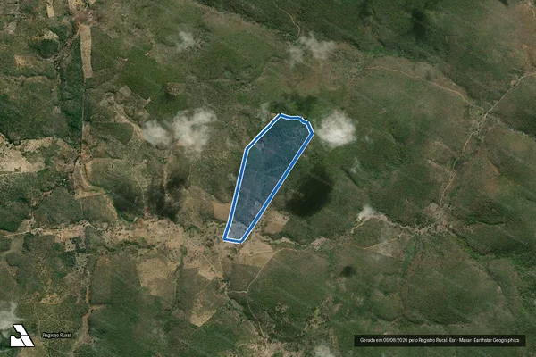 Imagem de satélite de FAZENDA LAGOA COMPRIDA - PARTE 2 em Manoel Vitorino - BA