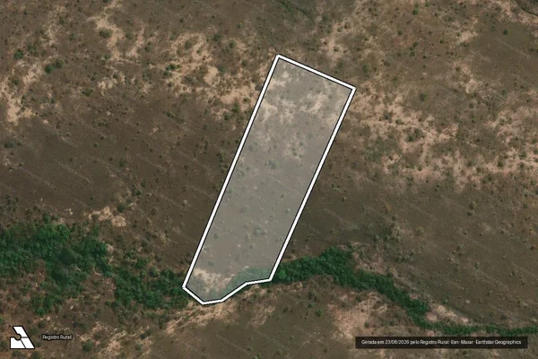 Imagem de satélite de Fazenda Tamanduá - Gleba 44 em Curvelo - MG
