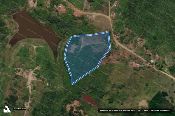 Imagem de satélite de SITIO  LAGOA DO CUMBE - Parte 1 em Massaranduba - PB