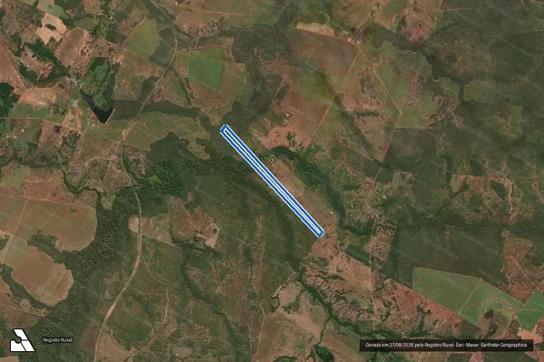 Imagem de satélite de Fazenda JB / Parte 3 em Porangatu - GO