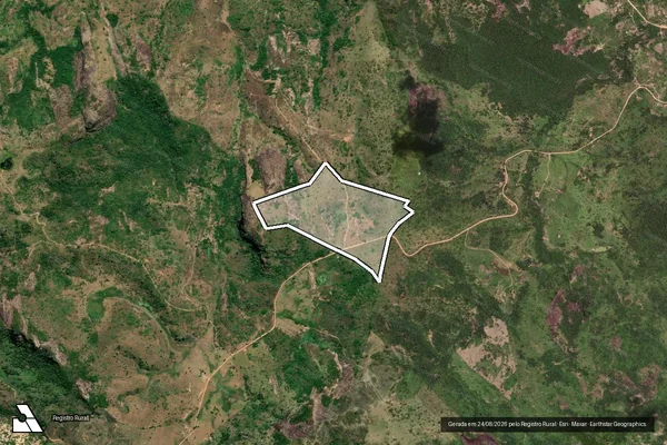 Imagem de satélite de Fazenda Guaraciaba - Parte 9 em Rubim - MG