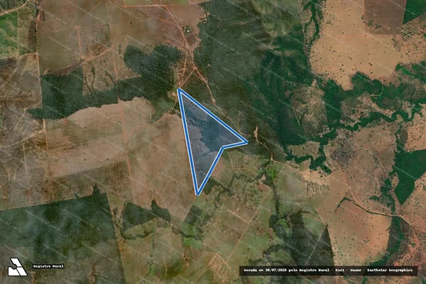 Imagem de satélite de FAZENDA SÃO JOÃO - Gleba 5 em Minaçu - GO