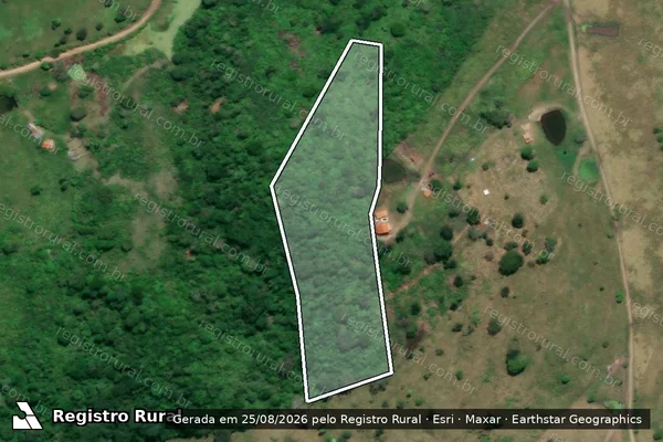 Imagem de satélite de Fazenda Salvadora - Parcela 04 em Ibicaraí - BA