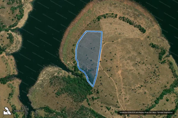 Imagem de satélite de Fazenda Pires – Barreirinho e Capão dos Bois / Gleba 03 em Catalão - GO