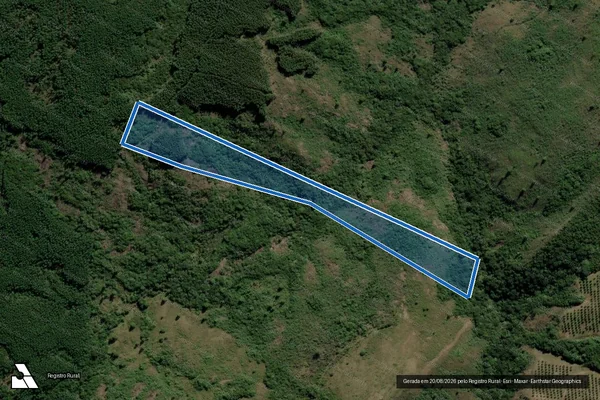 Imagem de satélite de Fazenda Marinheiro - Parcela 1 em Canguçu - RS