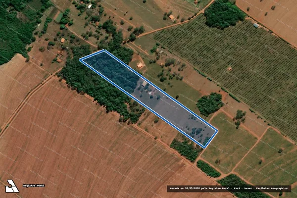 Imagem de satélite de SITIO PIRAPITINGA - 2B em Arealva - SP
