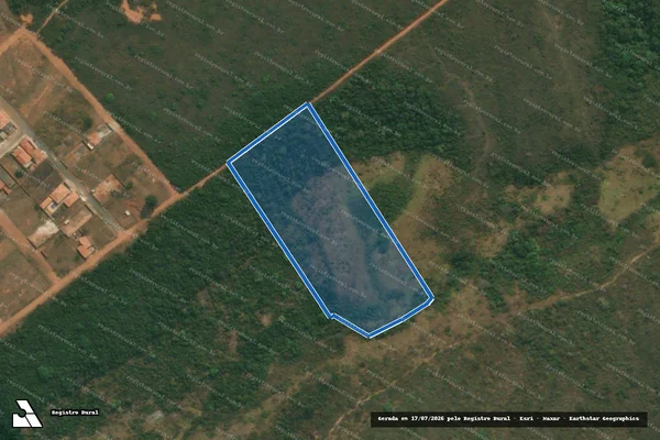 Imagem de satélite de Fazenda Chácara do Curral - Parte 4 em Itamarandiba - MG