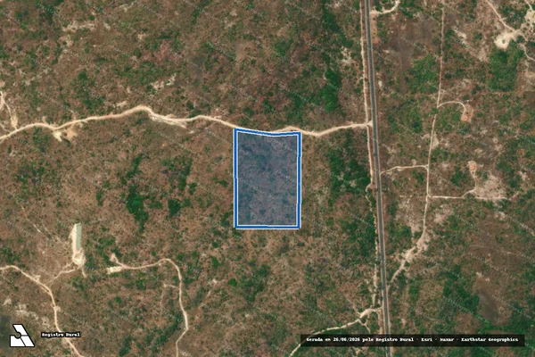 Imagem de satélite de Fazenda Mogno - Gleba 01 Chácara 21 - Gleba 35 em Teresina de Goiás - GO