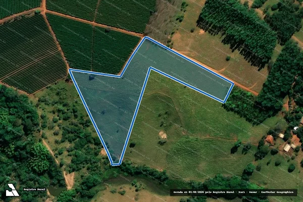 Imagem de satélite de Fazenda Araras - GLEBA 01 em Bambuí - MG