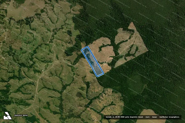 Imagem de satélite de P.A. COLONIA DOS MINEIROS – LOTE 91 / A