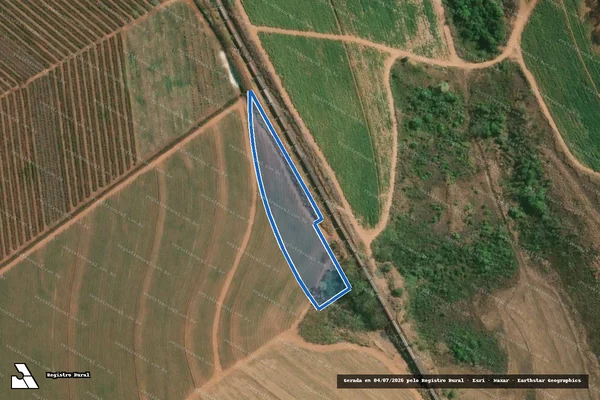 Imagem de satélite de Sitio São Matheus - parte 2 - PARCELA 2 em Matão - SP