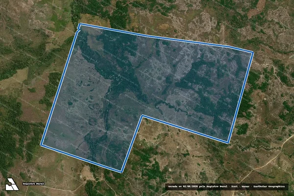 Imagem de satélite de FAZENDA NATHÁLIA - 001 em Água Azul do Norte - PA